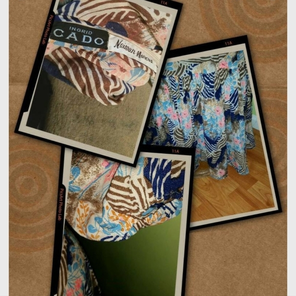 Vintage Glam Ingrid Cado for Neiman Marcus Maxi Dress - Picture 2 of 5